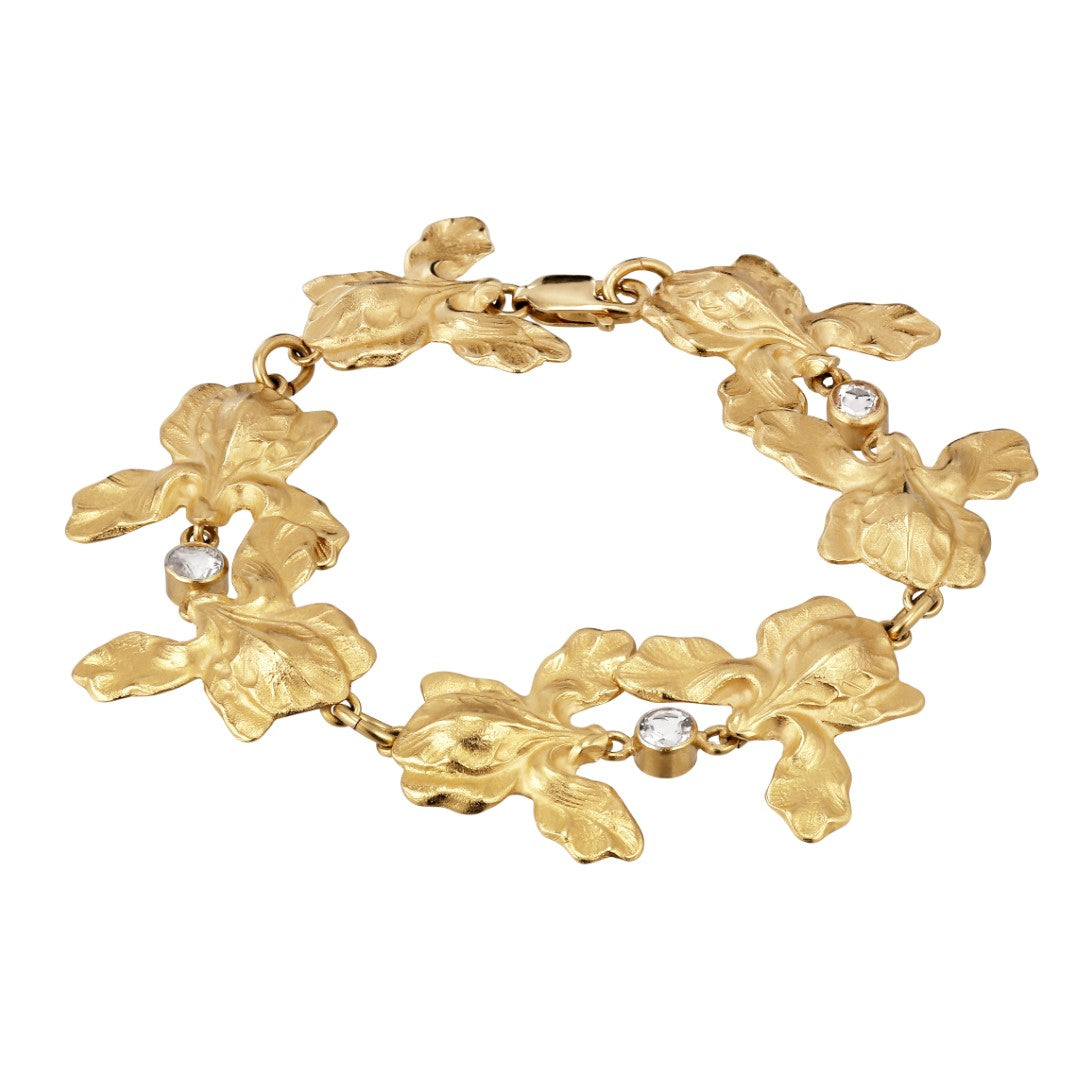 FLEUR BRACELET GOLD PLATED BY SIGRUN