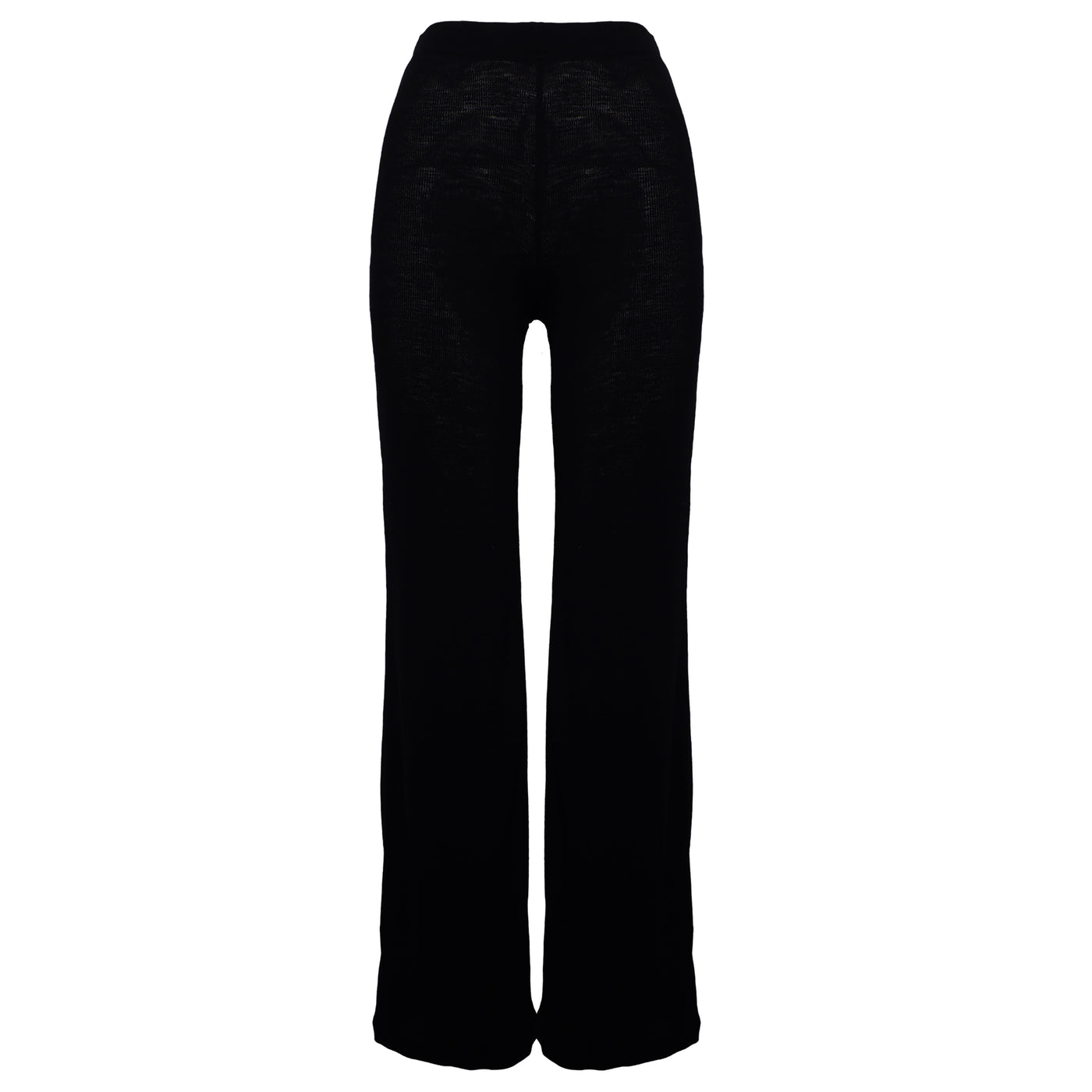 Underprotection pants in black made of 100% wool 