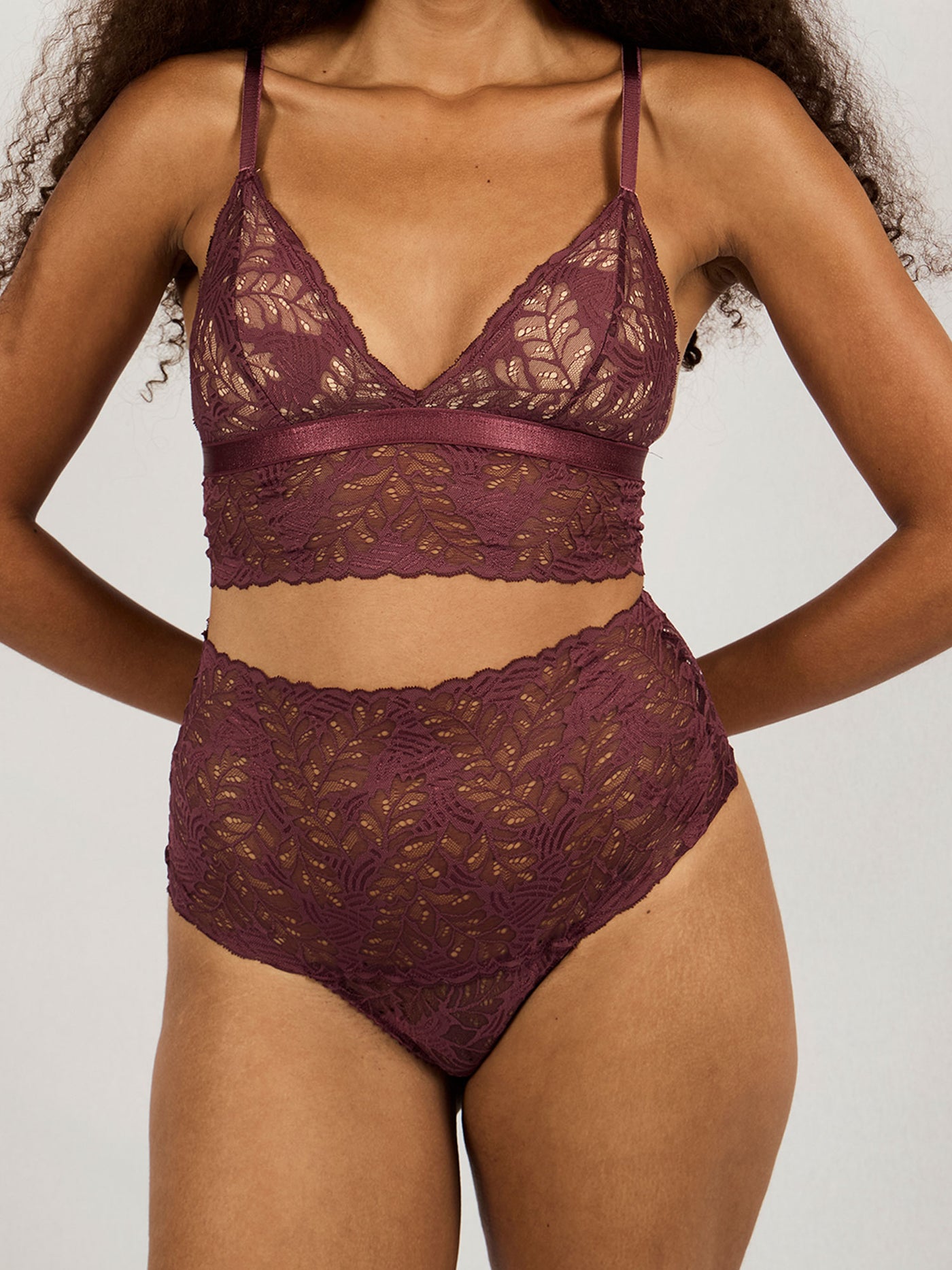 GINA BRALETTE BURGUND