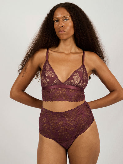 GINA BRALETTE BURGUND